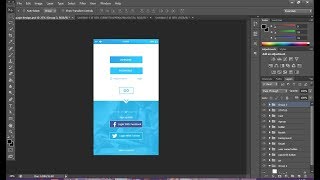 UI Design tutorial in Photoshop : How To Design a Mobile App Login Page
