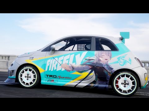 Firefly Honkai Star Rail Itasha | 3D Automotive Render