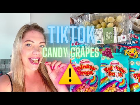 I made TIKTOK Candy Grapes 🍇 BE CAREFUL ⚠️