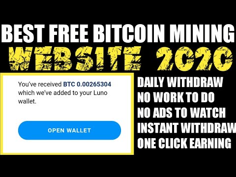 Best free BTC mining site 2020 | Best BITCOIN mining site 2020 | FREE BTC MINING SITE 2020