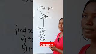 Geometry math question of angles. #maths #geometry #mathshorts