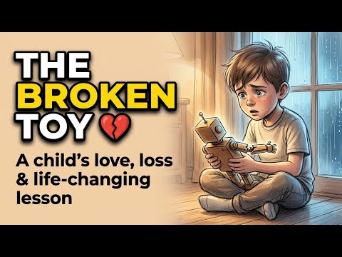 🧸💔 When Ethan’s Favorite Toy Broke… A Heart Touching Story About Love, Care & Responsibility 😢🌧️