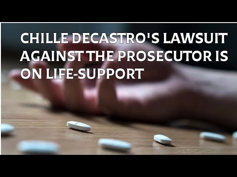 Chille DeCastro's opposition to the prosecutor's motion to dismiss is weak.  Dismissal is possible.