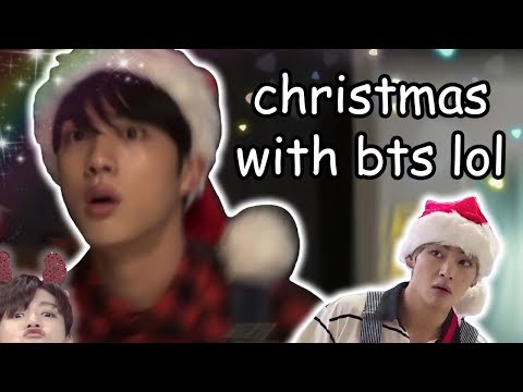 christmas with bts lol