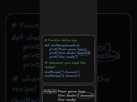 Day-09 of Python(What is a Function?) #python  #ai #programming #coding  #codeadventure #relatable
