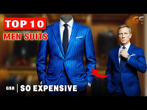 Top 10 Most Expensive Men’s Suits In The World - Why? | So Expensive