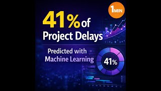 41% of Project Delays Predicted with Machine Learning (1 min)