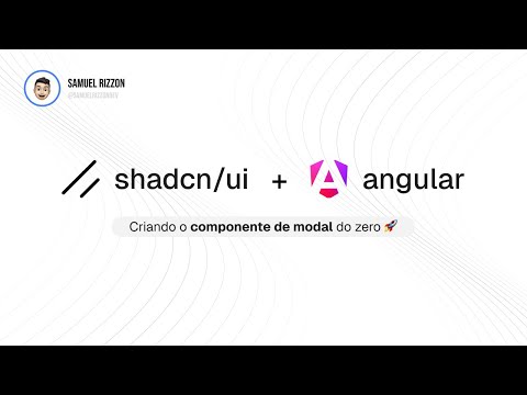 [Refazendo o shadcn para Angular] Criando o componente de modal do zero
