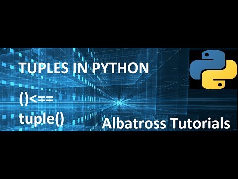 11.Tuple in Python, Python Tamil Tutorial