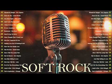 Phil Collins, Eagles, Christopher Cross, Chicago 🌙 Soft Rock Love Songs 80s & 90s 🥀 Best Playlist