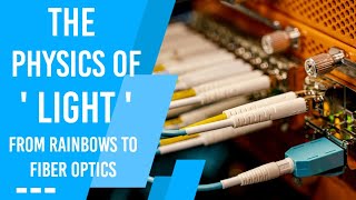 The Physics of Light: From Rainbows to Fiber Optics #science #opticalfiber #light
