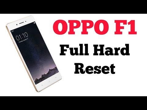 Oppo F1s Hard Reset unlock pettern A1601 remove password