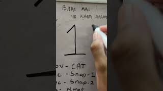 CAT 2024 COUNT DOWN - 1 DAY TO GO #cat2024 #catexam2024 #cataspirant