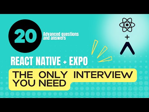 20 Advanced React Native Expo Interview Questions | Ace Your Next Interview! #reactnative #expo