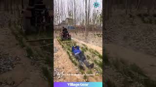 Excavator Rake YEETS Worker! 😂 Funniest Workplace Faceplant EVER?! Owned! #funnyfail #workfail #lol