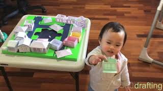 How baby loves paper house