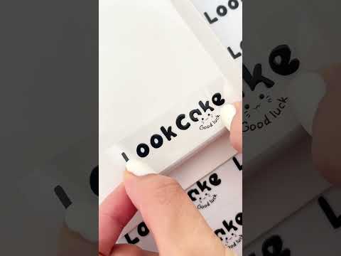 Baking minimalist logo transfer stickers recommendation is here!  #smallbusiness #deadpool #uvdtf