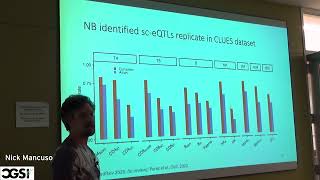 Nick Mancuso | Efficient count-based models improve power and robustness for ... | CGSI 2025
