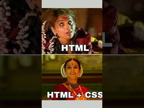 Before and After Applying CSS 🤣😅 #shorts #short #viral