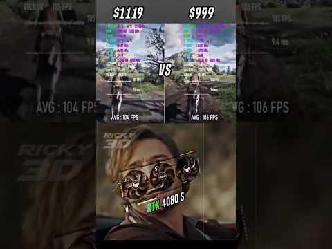 Rtx 4080 vs RTX 4080 S no competition at all