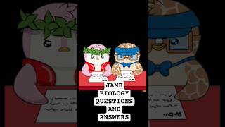 Jamb Biology Questions and Answers. #jamb #biologyexamquestions #jambtutorial #jambquestions