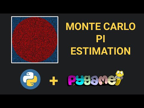 Estimating Pi using the Monte Carlo Method - Python Coding Challenge
