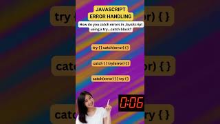 Mastering JavaScript Error Handling! 🐞 | #DevTechJoh Unveils the Magic of try...catch Blocks ✨