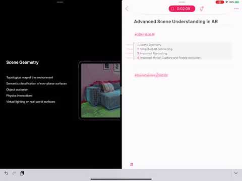 Taking Apple Worldwide Developers Conference (WWDC) notes with Noted | Noted App
