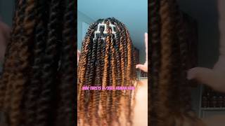 Mini Twists w/Bulk Human Hair from @SangtokHair #protectivestyles #hairstyles #hairtutorial