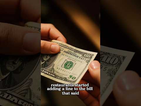 Should we tip? #howitstarted #restauranttips #tips #tippingculture #tippingetiquette