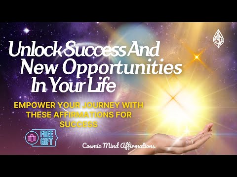 Evening Affirmations to Attract Opportunities and Success | Unlock New Doors Daily!