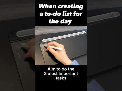 Efficient way of creating a to do list   #productivitytip#productivityhack #productivitytips