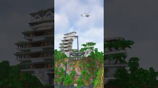 Minecraft luxury modern house timelapse building #minecraft