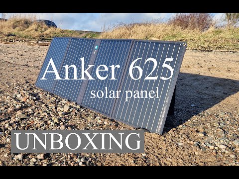 Anker Solar Panel Unboxing Solid Workmanship #ankersolix #ankersolarpanel #anker625 #anker757