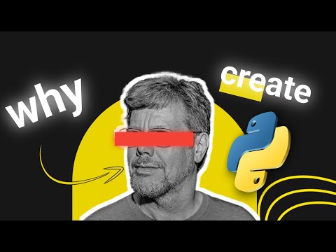 why he create python || Guido Von Rossum || Python @CodeMentor_Anuj