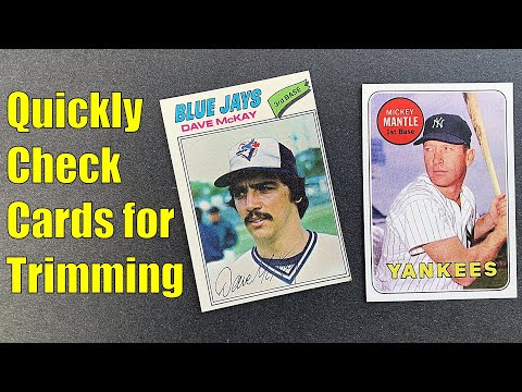 Quickly Assess Cards for Trimming or Fakes at Card Shows or LCS