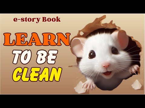 Learn to be clean | The unhealthy mouse who got a lesson| children story book for age 3-9