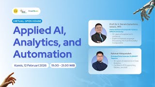 Open House: Applied AI, Analytics & Automation: Skills Every Modern Professional Needs