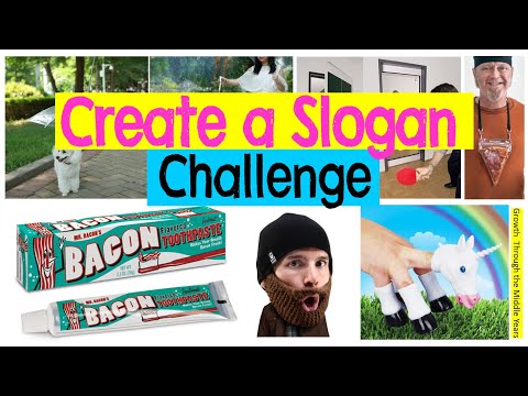 Create a Slogan Challenge
