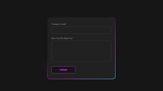 From Zero to Form: HTML + CSS