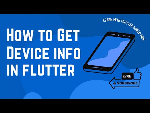 How to Get Device Info in Flutter || Flutter World Wide || Subscribe to channel for more videos #cpp
