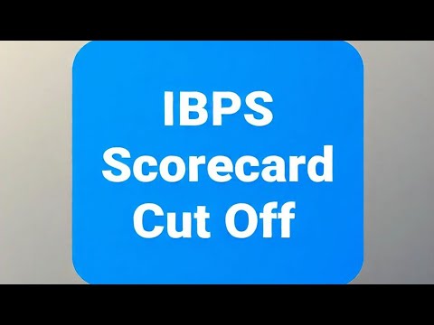 IBPS Clerk Pre Score Card And Cuttoff