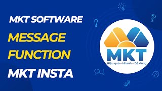 MKT Insta 2025 Guide | Message function| MKT Software