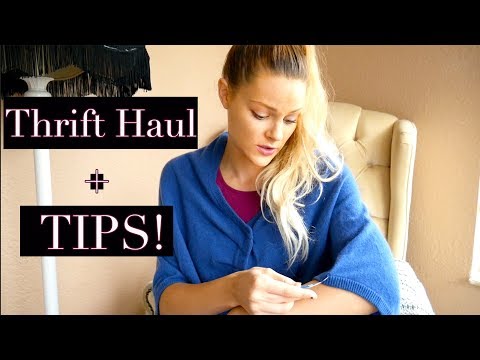 THRIFT HAUL! Day After Christmas, $50, 1 Hour! Thrifting TIPS!
