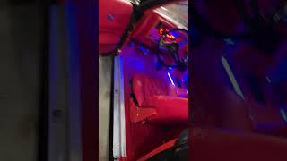 Wrapping things up on this 88 Monte Carlo🌹 fully customized interior.