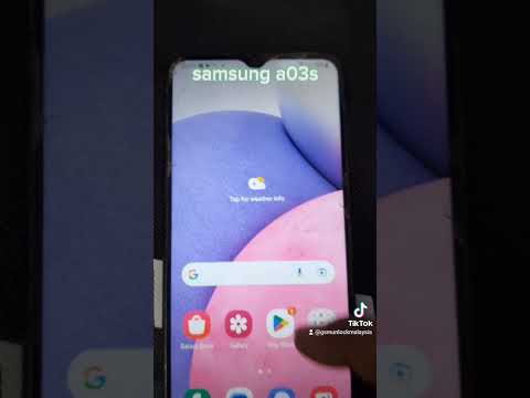 samsung a03s telco lock baru sampai terus siap, esok kita hantar semula