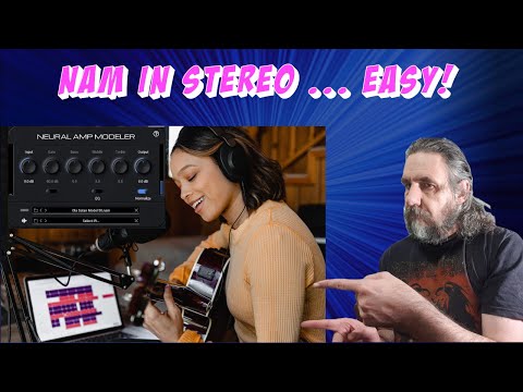 Neural Amp Modeler in stereo, the easy way.