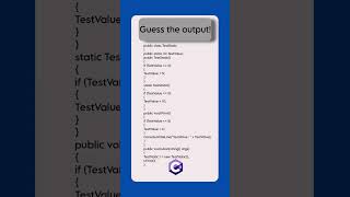 Comment the output | CSharp | Crack your dream job!  @DotNetCoreInsights