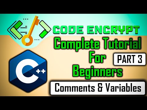 Complete C++ | Cpp Tutorial for Beginners Part 3 Comments and Variable