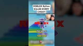 How Roblox SHUT DOWN EVERY CHEAT On Their Game! 💀 #roblox #robloxexploiting #robloxshorts #shorts